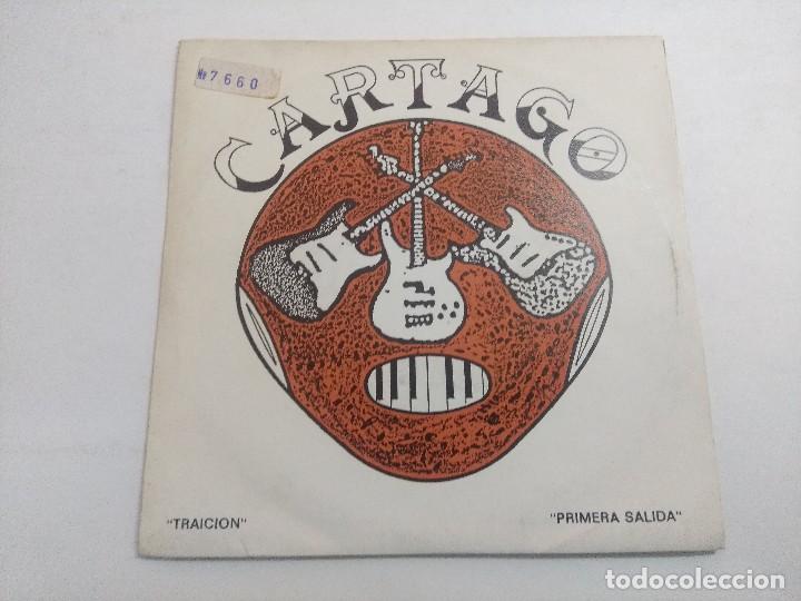 Discos de vinilo: CARTAGO/TRAICION/SINGLE + HOJA PROMO. - Foto 1