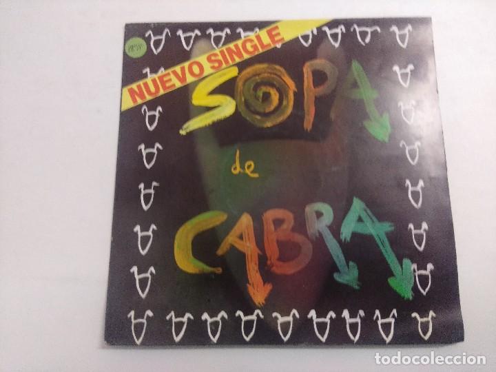 Discos de vinilo: SOPA DE CABRA/CARDIACO Y ACABADO/SINGLE. - Foto 1