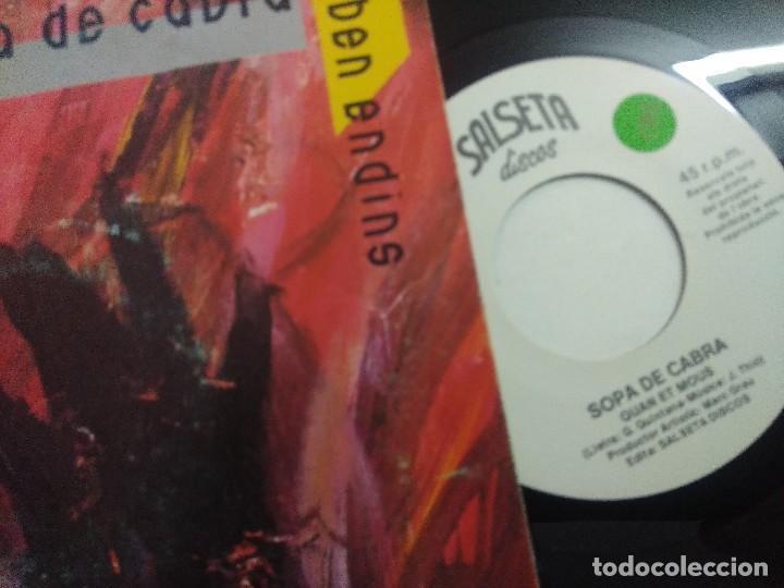Discos de vinilo: SOPA DE CABRA/BEN ENDINS/SINGLE. - Foto 2