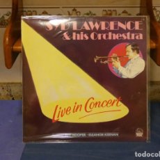 Discos de vinilo: LP JAZZ UK 70S SYD LAWRENCE AND ORCHESTRA LIVE IN CONCERT MUY BUEN ESTADO GENERAL