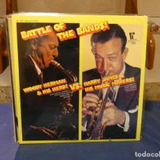 Discos de vinilo: LP USA 70S PICKWICK MONO BATTLE OF THE BANDS WOODY HERMAN VS HARRY JAMES GRAN ESTADO GENERAL. Lote 264236064