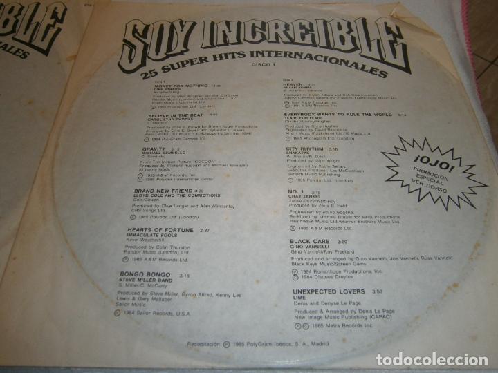 Discos de vinilo: ANTIGUO DISCO LP VINILO - SOY INCREIBLE - D1 - Foto 2