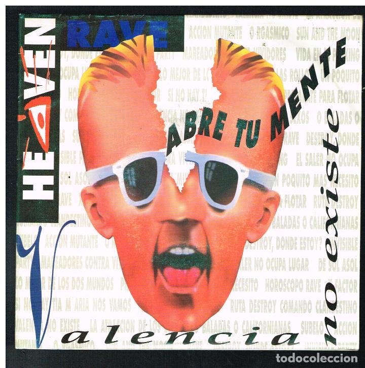 Discos de vinilo: VALENCIA NO EXISTE - HEAVENS RAVE - SINGLE 1983 - BUEN ESTADO - Foto 1