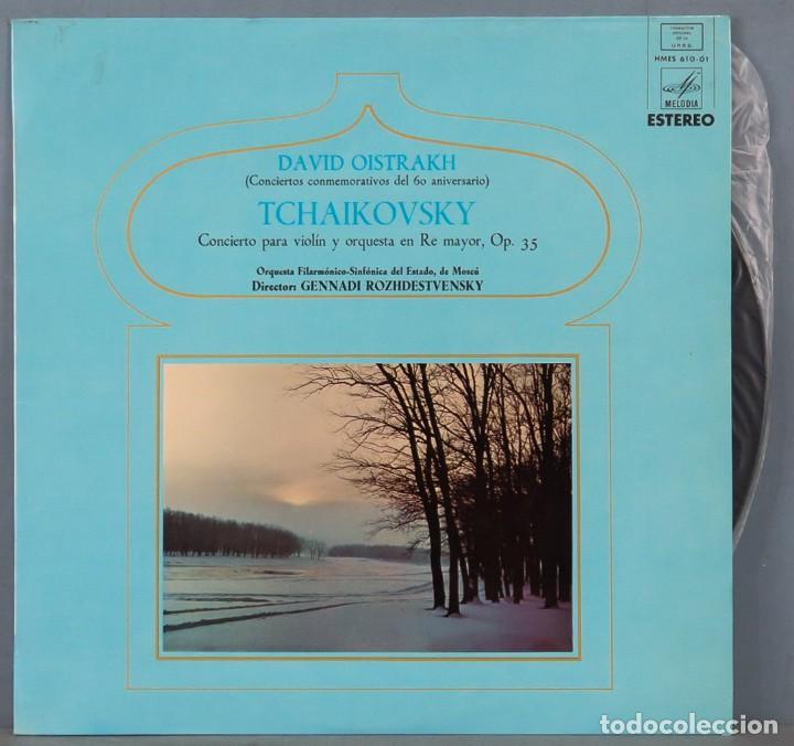 Discos de vinilo: LP. OISTRAKH. TCHAIKOVSKY. OP. 35 - Foto 1