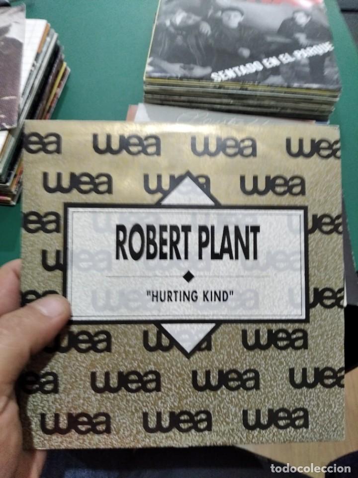 Discos de vinilo: SINGLE MUY BUEN ESTADO Robert plant hurting kind - Foto 1 - 264246524