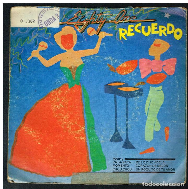 Discos de vinilo: RECUERDO - EIGHTY ONE - SINGLE 1984 - Foto 1