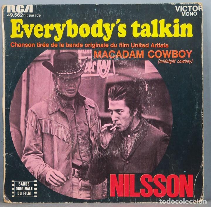Discos de vinilo: SINGLE. EVERYBODY&acute;S TALKIN. NILSSON - Foto 1