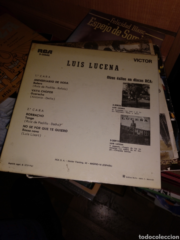 Discos de vinilo: Luis Lucena - Foto 2