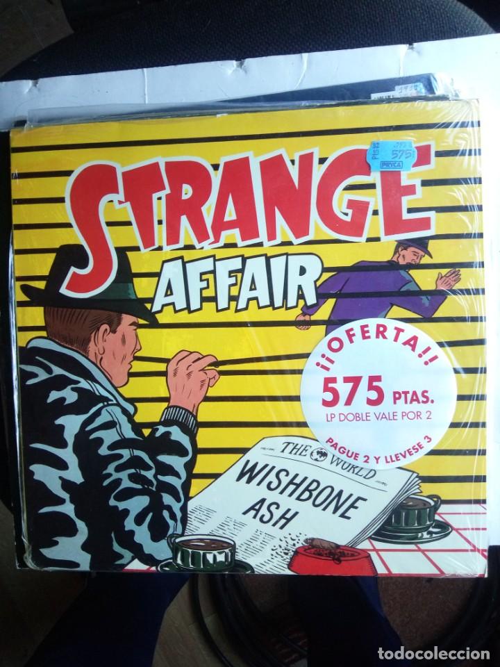 Discos de vinilo: WISHBONE ASH - STRANGE AFFAIR 1991 LP - Foto 1