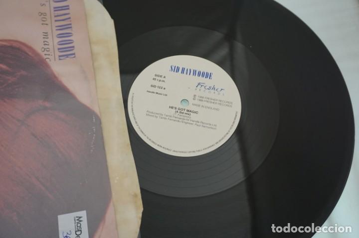 Discos de vinilo: # VINILO 12&acute;&acute; - MAXI-SINGLE - Sid Haywoode &lrm;&ndash; Hes Got Magic / Fresher Records &lrm;&ndash; SID 122 - Foto 2
