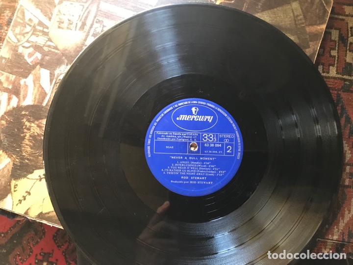 Discos de vinilo: Never a dull moment. Rod Stewart - Foto 7