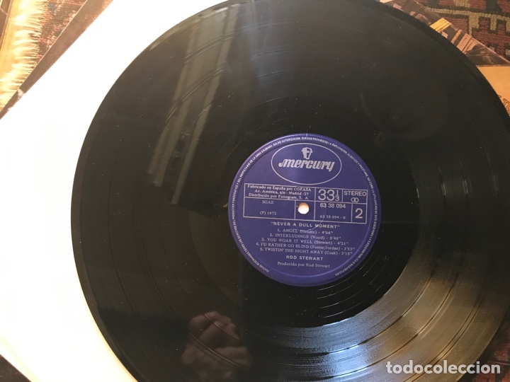 Discos de vinilo: Never a dull moment. Rod Stewart - Foto 8