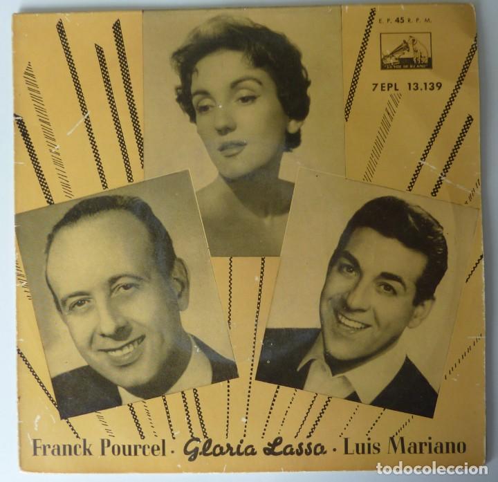 Discos de vinilo: GLORIA LASSO Y LUIS MARIANO / CANASTOS+3/ EP - Foto 1