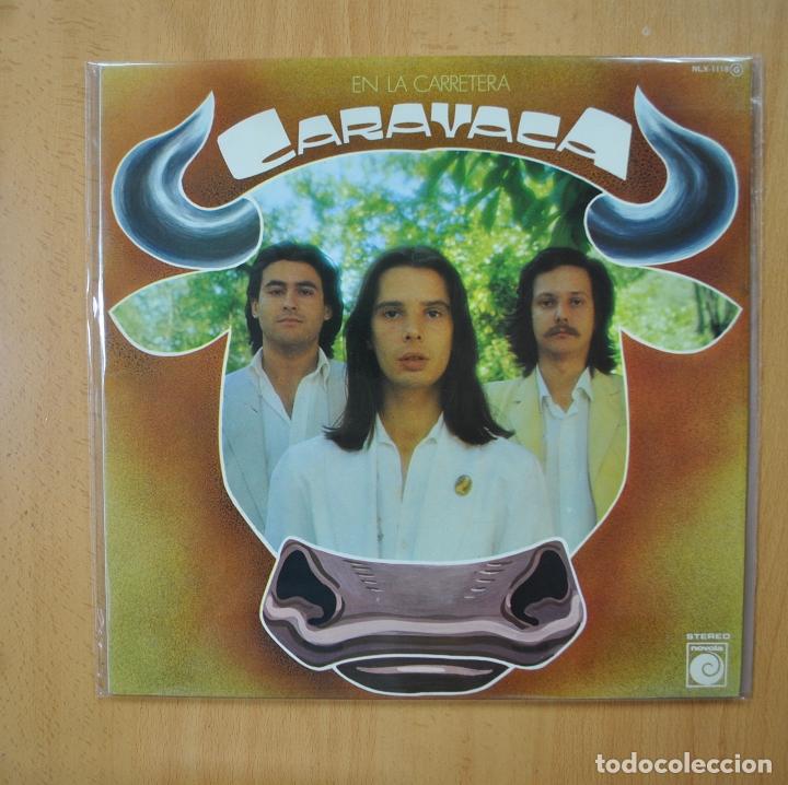 Discos de vinilo: CARAVACA - EN LA CARRETERA - PROMO - GATEFOLD - LP - Foto 1