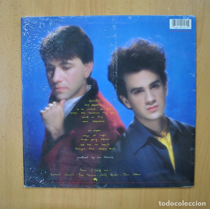 Discos de vinilo: THREE O&acute;CLOCK - THREE O&acute;CLOCK - LP - Foto 2
