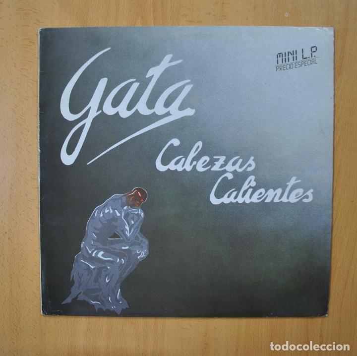 Discos de vinilo: GATA - CABEZAS CALIENTES - LP - Foto 1