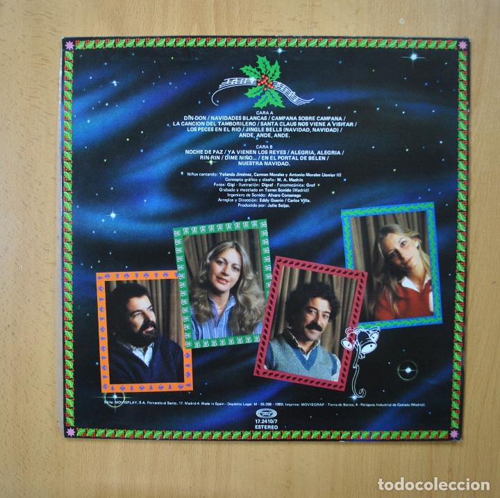 Discos de vinilo: PEQUE&Ntilde;A COMPA&Ntilde;IA - NUESTRA NAVIDAD - LP - Foto 2