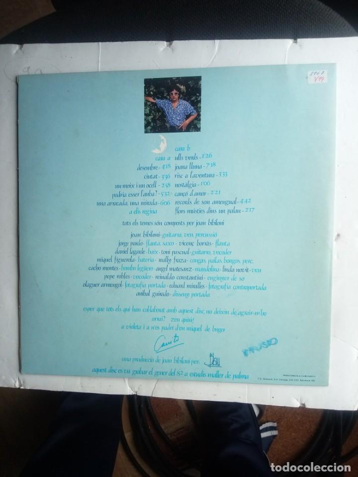 Discos de vinilo: Joan Bibiloni &lrm;&ndash; Joana Lluna 1982 INSERT LP - Foto 2