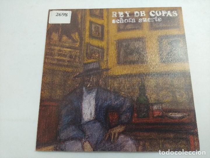 Discos de vinilo: REY DE COPAS/SE&Ntilde;ORA SUERTE/SINGLE PROMOCIONAL - Foto 1