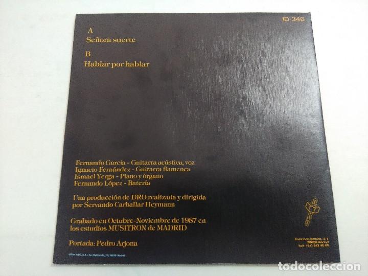 Discos de vinilo: REY DE COPAS/SE&Ntilde;ORA SUERTE/SINGLE PROMOCIONAL - Foto 3