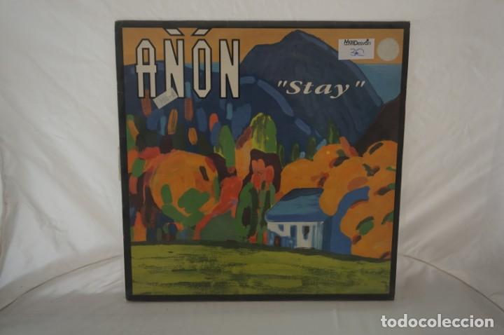 Discos de vinilo: # VINILO 12&acute;&acute; - MAXI - SINGLE - A&Ntilde;ON - STAY / EMI - Foto 1