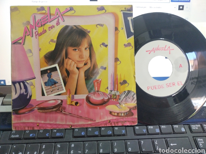Discos de vinilo: &Aacute;ngela single test presing puede ser el 1983 - Foto 1