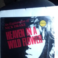 Discos de vinilo: NICK DRAKE - HEAVEN IN A WILD FLOWER 1985 ITALY. Lote 264333396