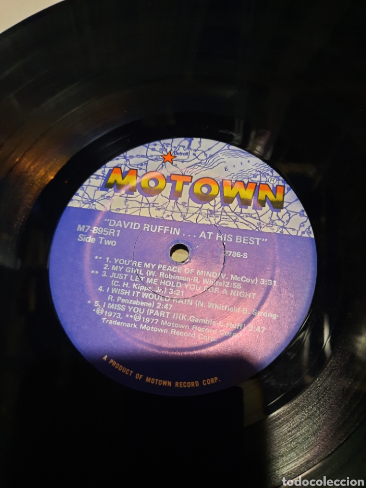 Discos de vinilo: David Ruffin - at the best - Foto 3