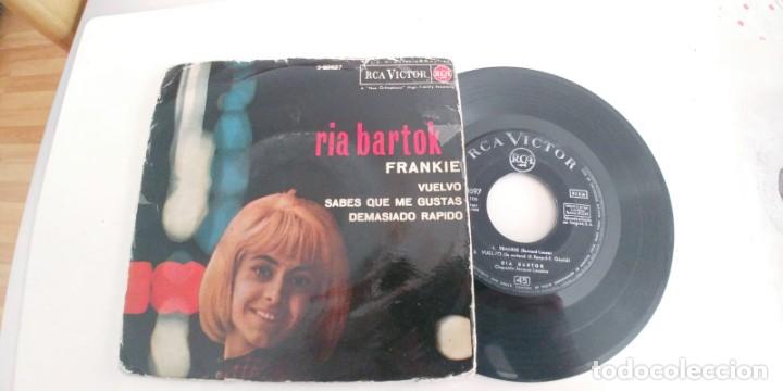 Discos de vinilo: RIA BARTOK-EP FRANKIE +3 - Foto 1