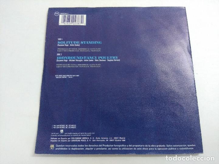 Discos de vinilo: SUZANNE VEGA/SOLITUDE STANDING/SINGLE. - Foto 3