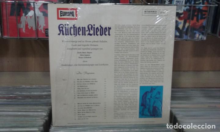 Discos de vinilo: K&uuml;chen-Lieder. Europa, ref. E 301 - LP editado en Alemania - Foto 2