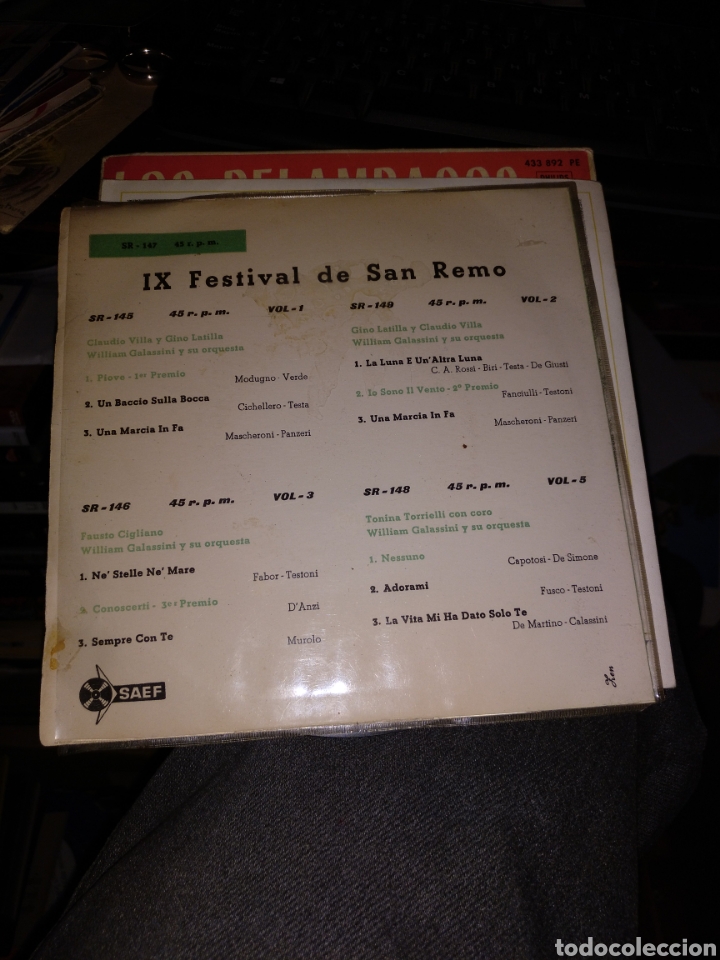 Discos de vinilo: San Remo - Foto 2