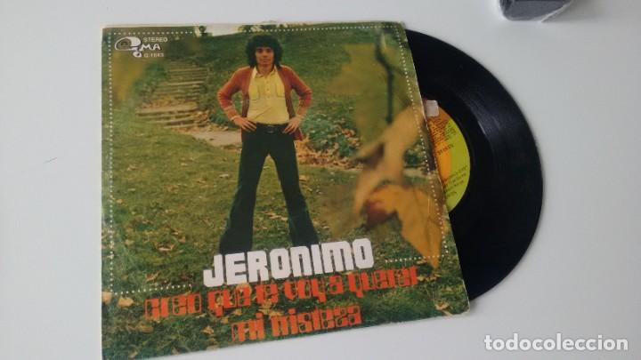 Disques de vinyle: SINGLE (VINILO) DE JERONIMO A&Ntilde;OS 70
