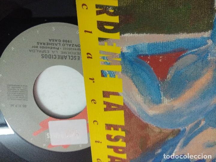 Discos de vinilo: ESCLARECIDOS/MUERDEME LA ESPALDA/SINGLE. - Foto 2