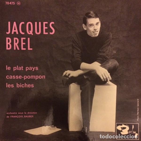 Discos de vinilo: Jacques Brel &lrm;&ndash; Le Plat Pays EP - Foto 1