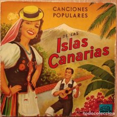 Discos de vinilo: LITA FRANQUIS Y EL CONJUNTO CANARIO DE JUAN CURBELO – CANCIONES POPULARES DE LAS ISLAS CANARIAS - EP
