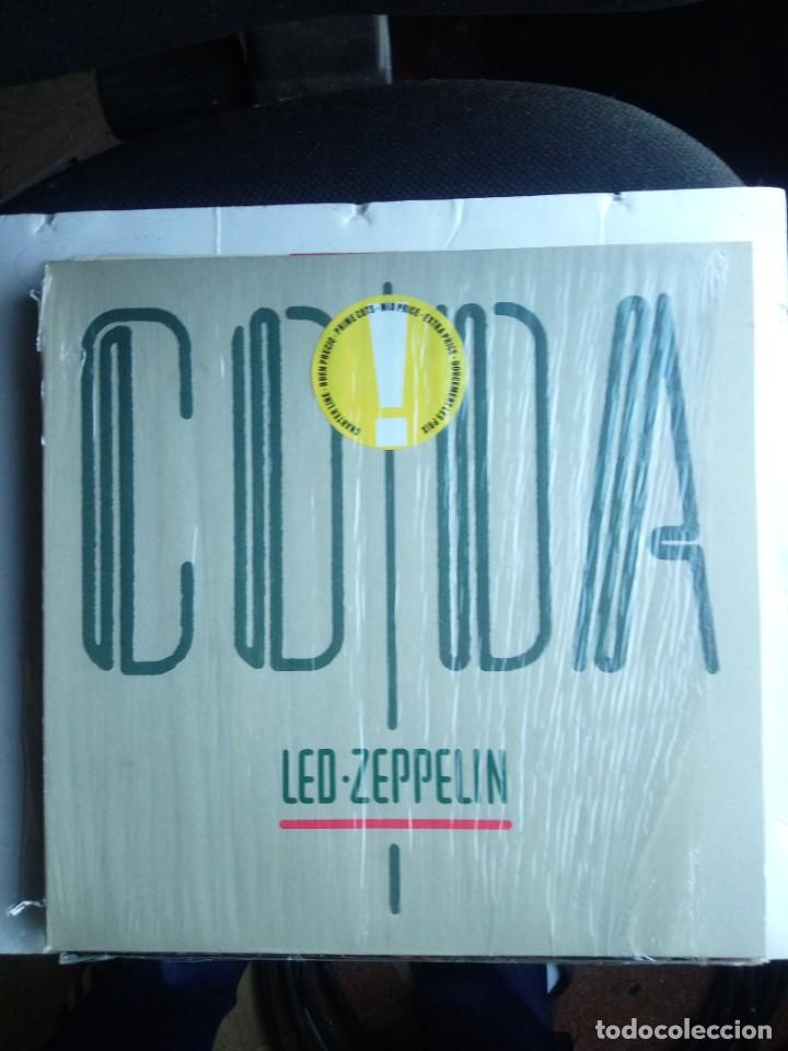 Discos de vinilo: LED ZEPPELIN - CODA 1982 GATEFOLD CON RELIEVE - Foto 1