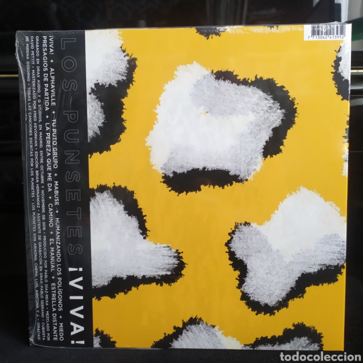Discos de vinilo: Los Punsetes - &iexcl;Viva! 2019 Vinilo Amarillo - Foto 2
