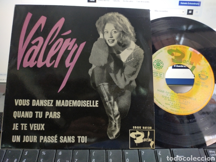 Dischi in vinile: Val&eacute;ry EP vous dansez mademoiselle + 3 Espa&ntilde;a 1964