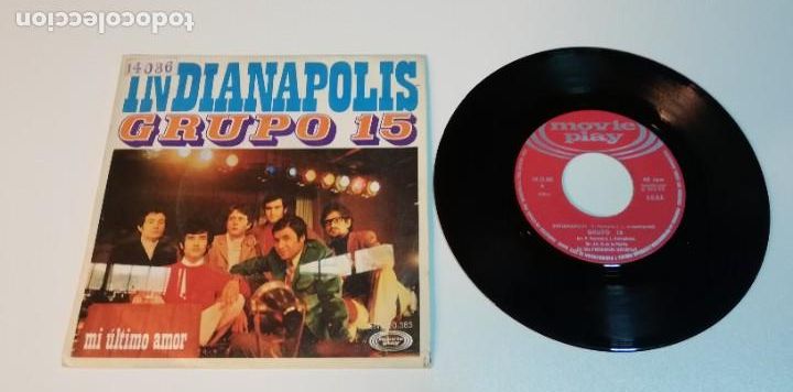 Discos de vinilo: Grupo 15 - Indianapolis (7&rdquo;) - Foto 1