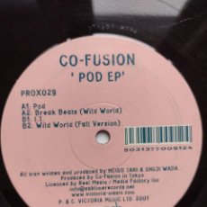 Discos de vinilo: CO-FUSION ‎- POD EP - MAXI PRO JEX RECORDS UK - 2001 - TECHNO