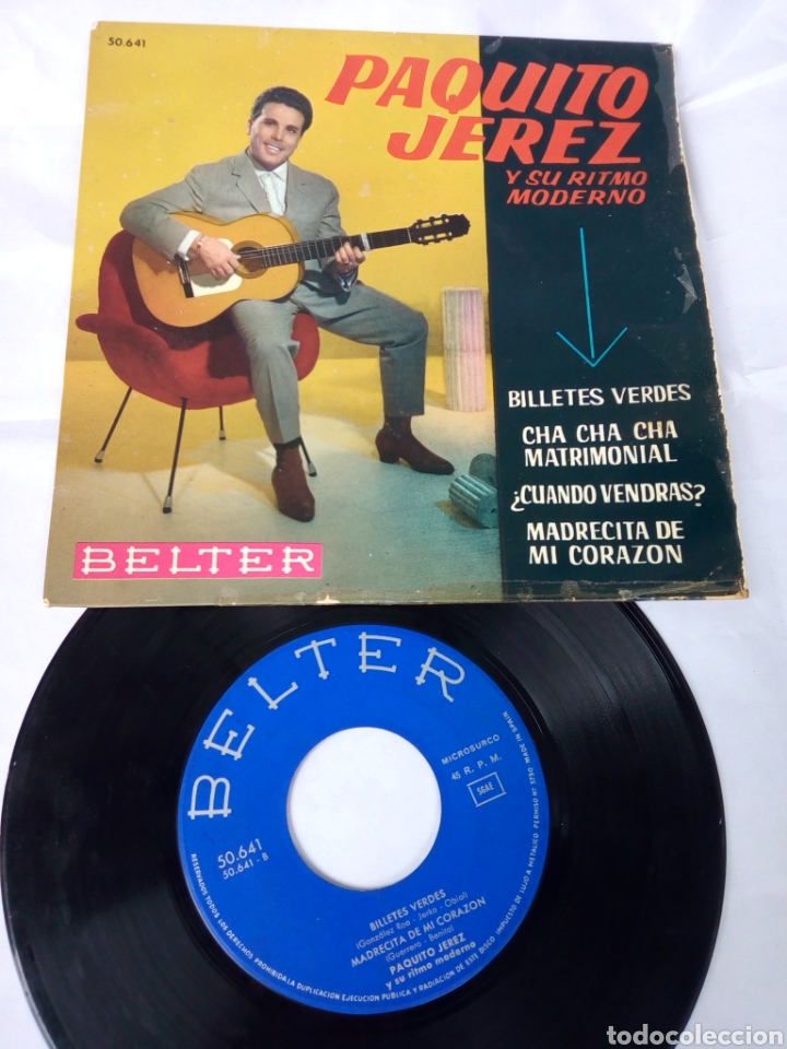 Discos de vinilo: PAQUITO DE JEREZ - EP 45 - Foto 1