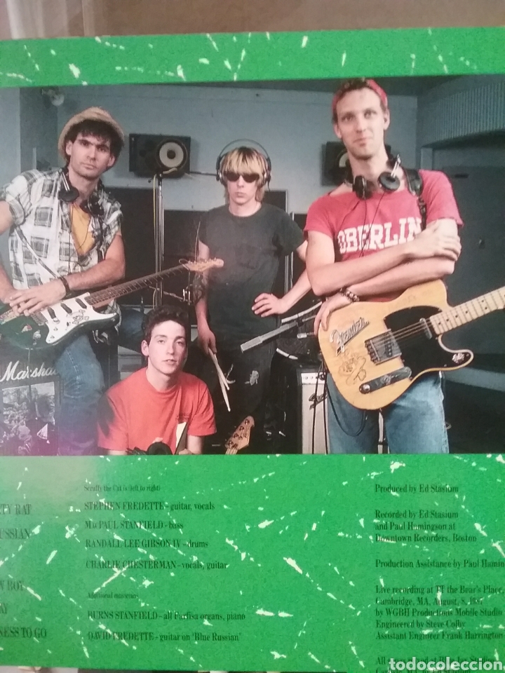 Discos de vinilo: SCRUFFY THE CAT 1987 Relativity Records. 5 Temas - Foto 2