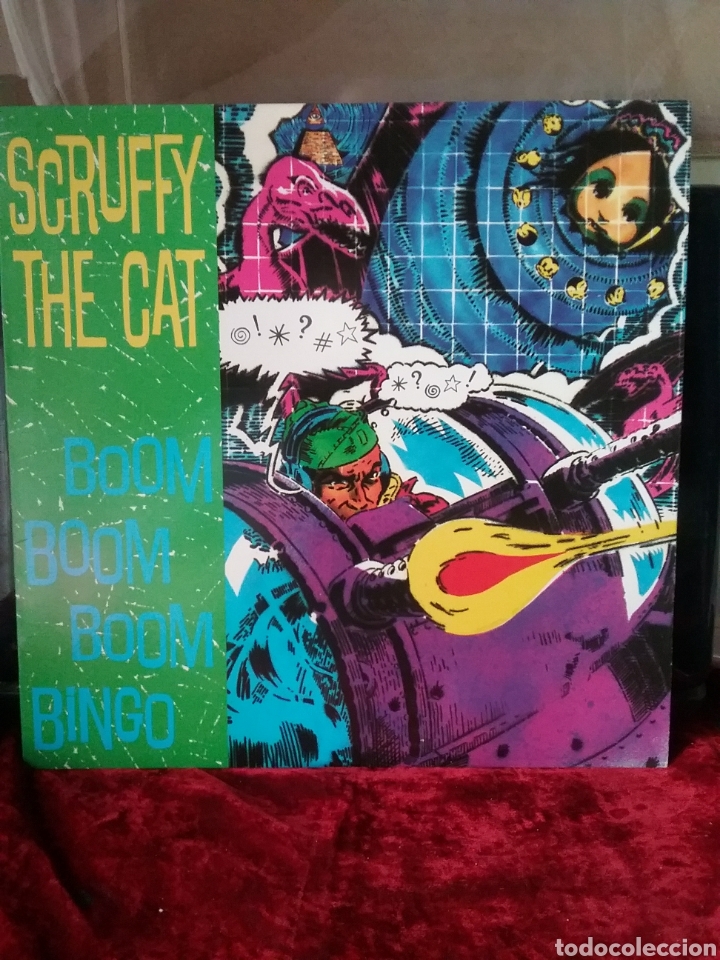 Discos de vinilo: SCRUFFY THE CAT 1987 Relativity Records. 5 Temas - Foto 1