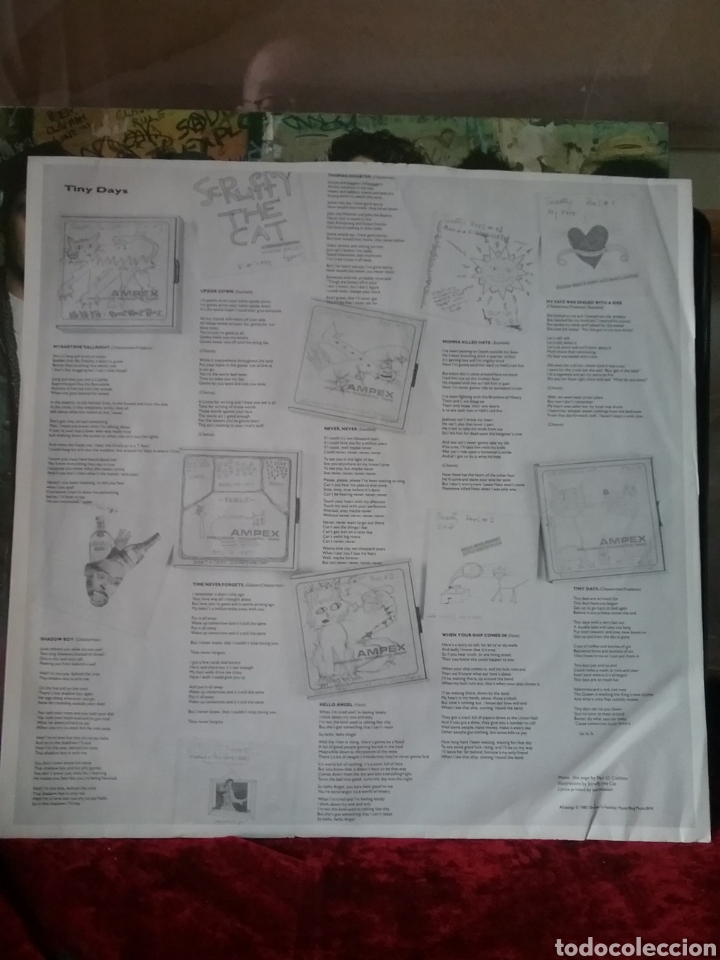 Discos de vinilo: SCRUFFY THE CAT 1987 Relativity Records - Foto 3