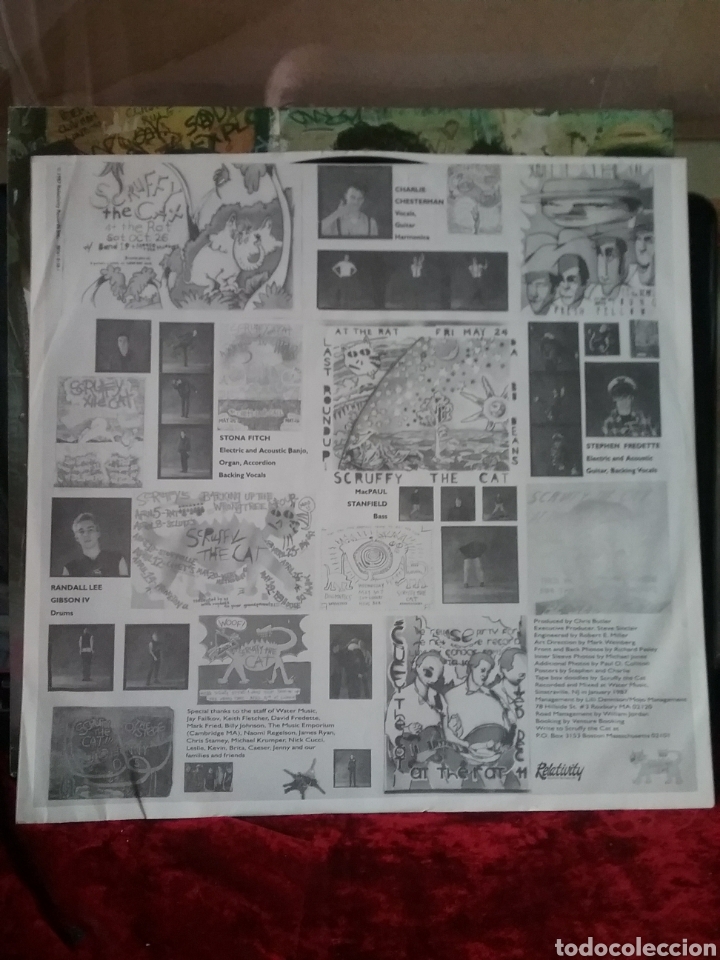 Discos de vinilo: SCRUFFY THE CAT 1987 Relativity Records - Foto 4