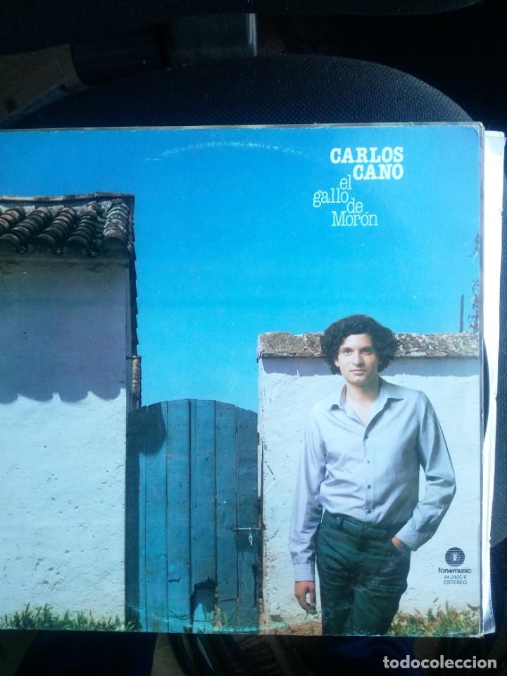 Discos de vinilo: CARLOS CANO - EL GALLO DE MORON 1986 LP - Foto 1