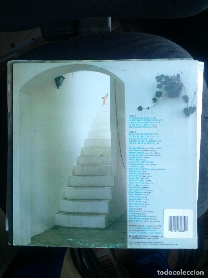 Discos de vinilo: CARLOS CANO - EL GALLO DE MORON 1986 LP - Foto 2