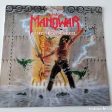 Discos de vinilo: LP MANOWAR - THE HELL OF STEEL - BEST OF MANOWAR. Lote 264851504