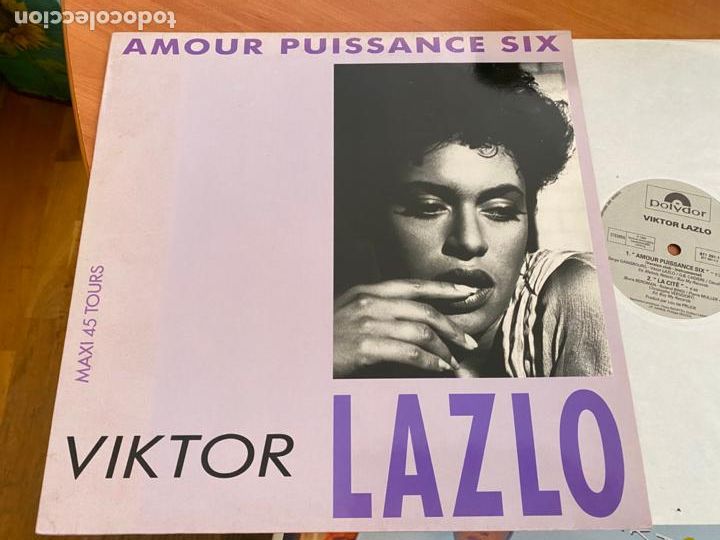 Discos de vinilo: VIKTOR LAZLO LOTE 2 MAXI + 1 MINI LP (B-30) - Foto 8